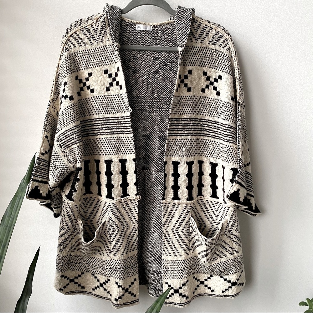 Gentle Fawn Slouchy Hooded Cardigan